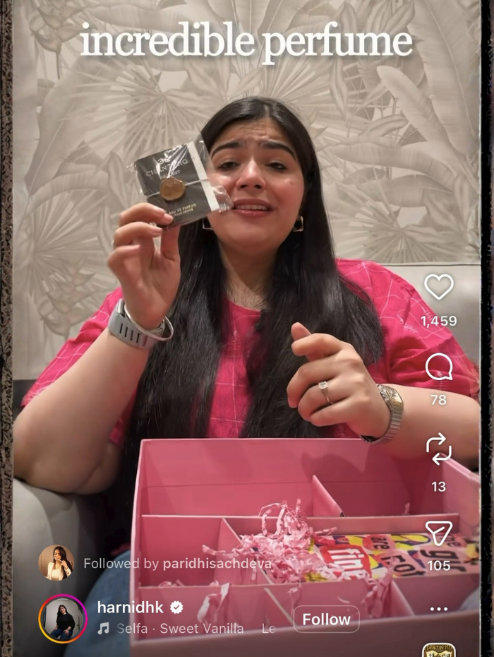 Community member with fragrance