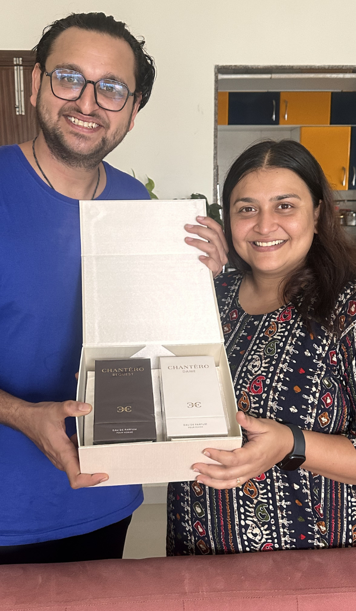Community member with fragrance
